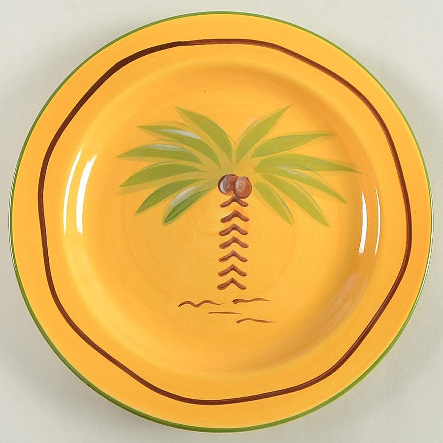 BOCA PALM Salad Plate by Home-1