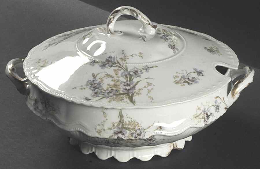 Schleiger 603-6 Tureen &  Lid by Haviland-1