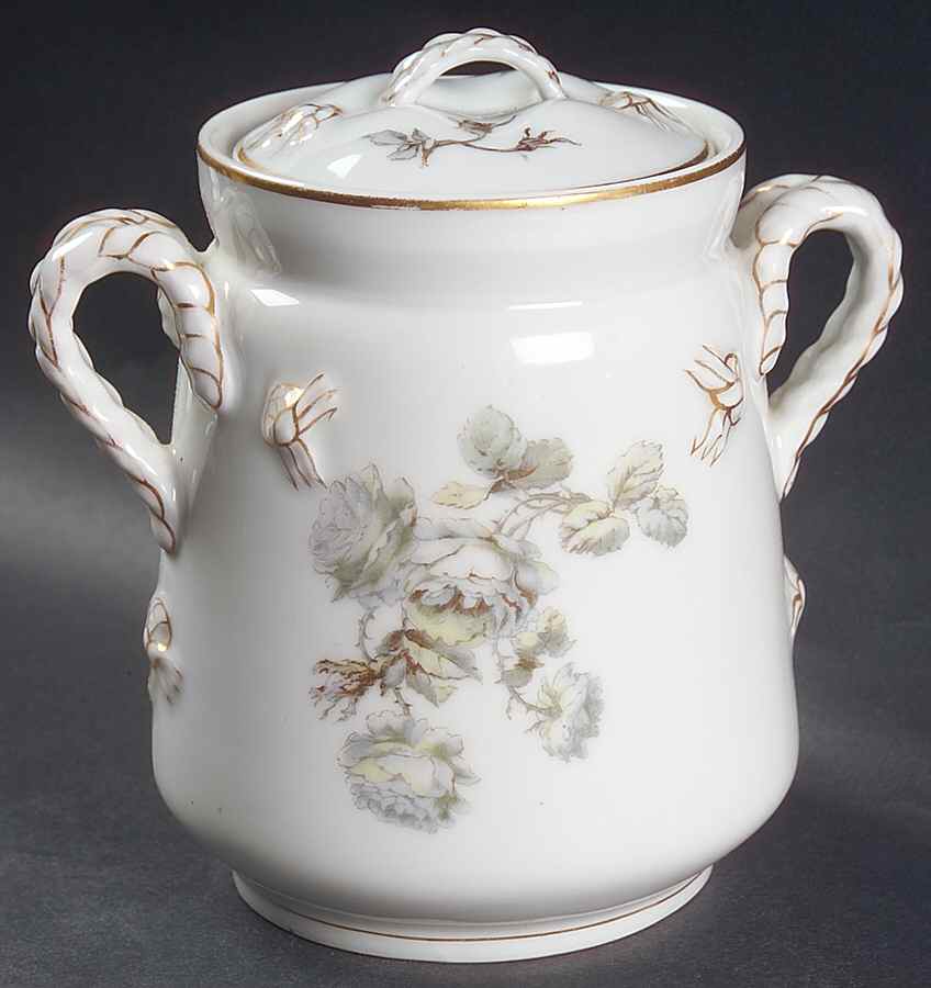 H3354 Sugar Bowl & Lid by Haviland-1