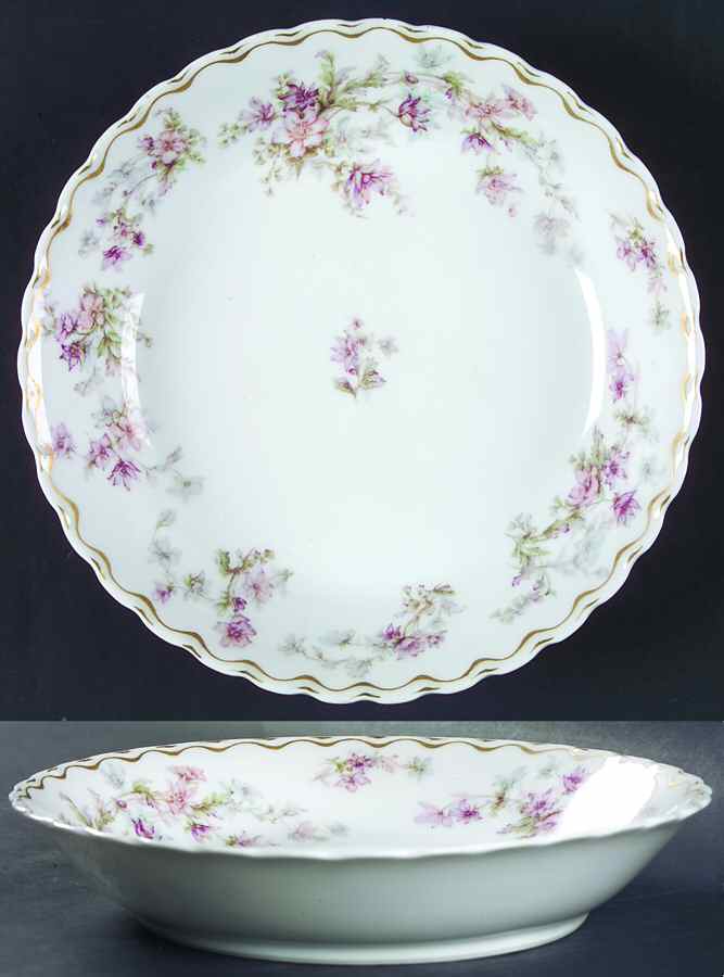 Schleiger 91-5 Large Coupe Soup Bowl by Haviland-1