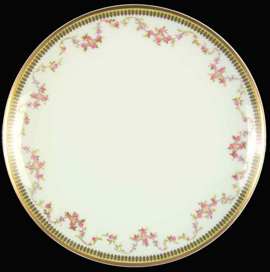 Schleiger 540-1 Coupe Salad Plate by Haviland-1