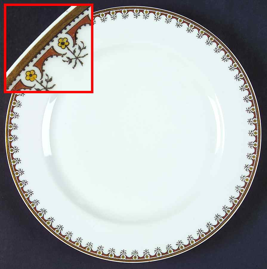 Schleiger 752-2 Dinner Plate by Haviland-1