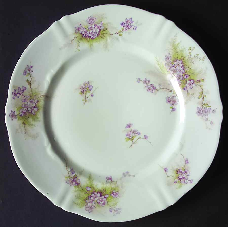 Schleiger 609-4 Dinner Plate by Haviland-1