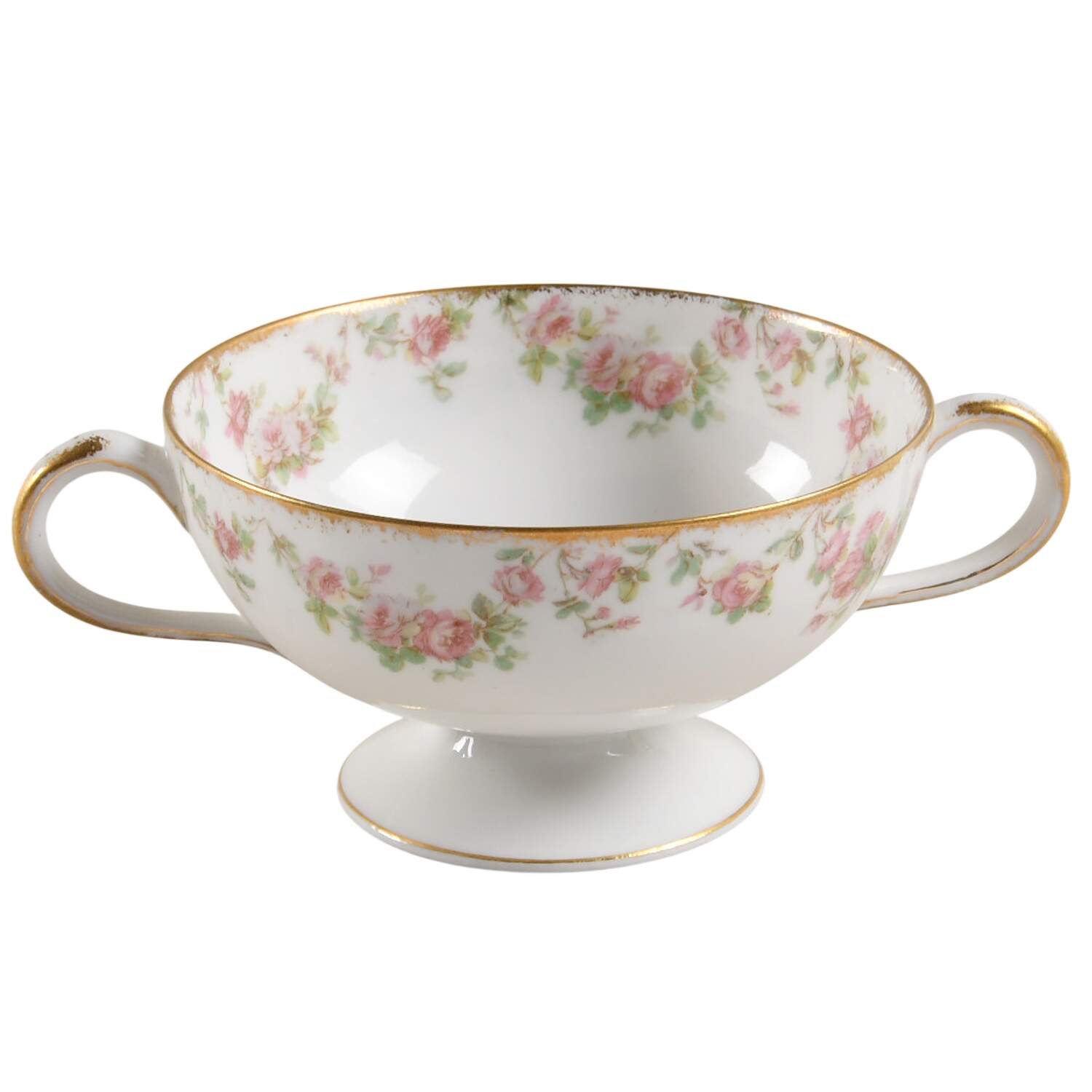 Schleiger 270-4 Footed Bouillon Cup by Haviland-1