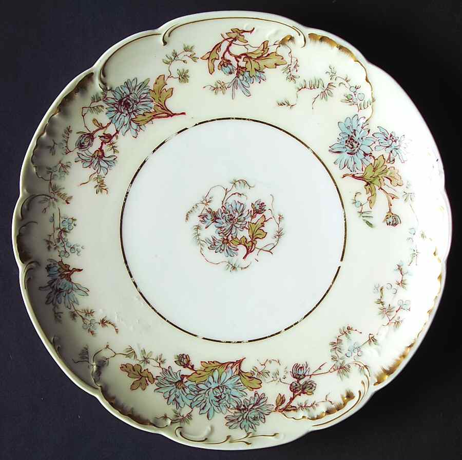 Schleiger 478-7 Coupe Salad Plate by Haviland-1