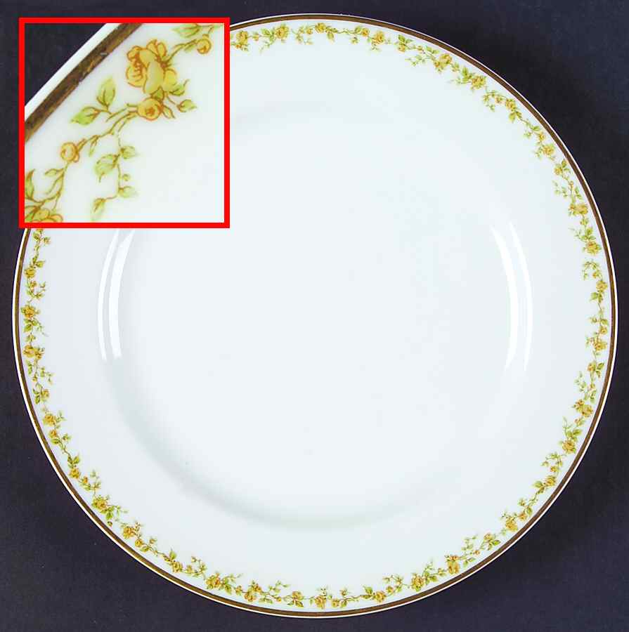 Schleiger 736-2 Luncheon Plate by Haviland-1