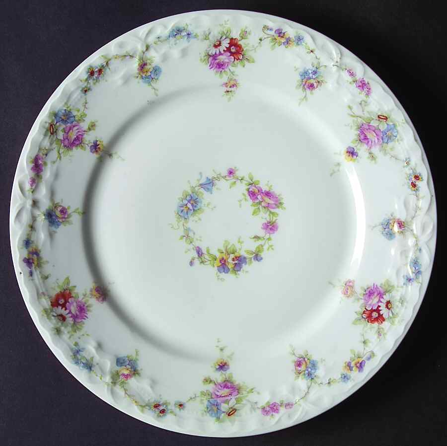 Schleiger 1064-1 Luncheon Plate by Haviland-1
