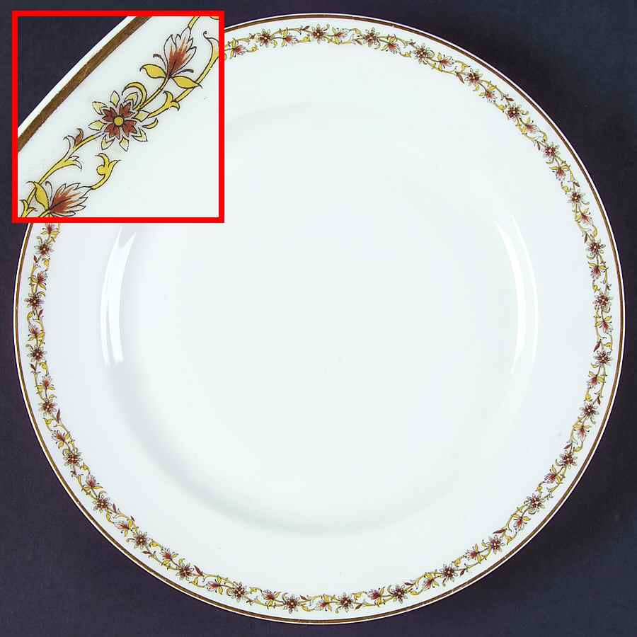 Schleiger 987-1 Dinner Plate by Haviland-1