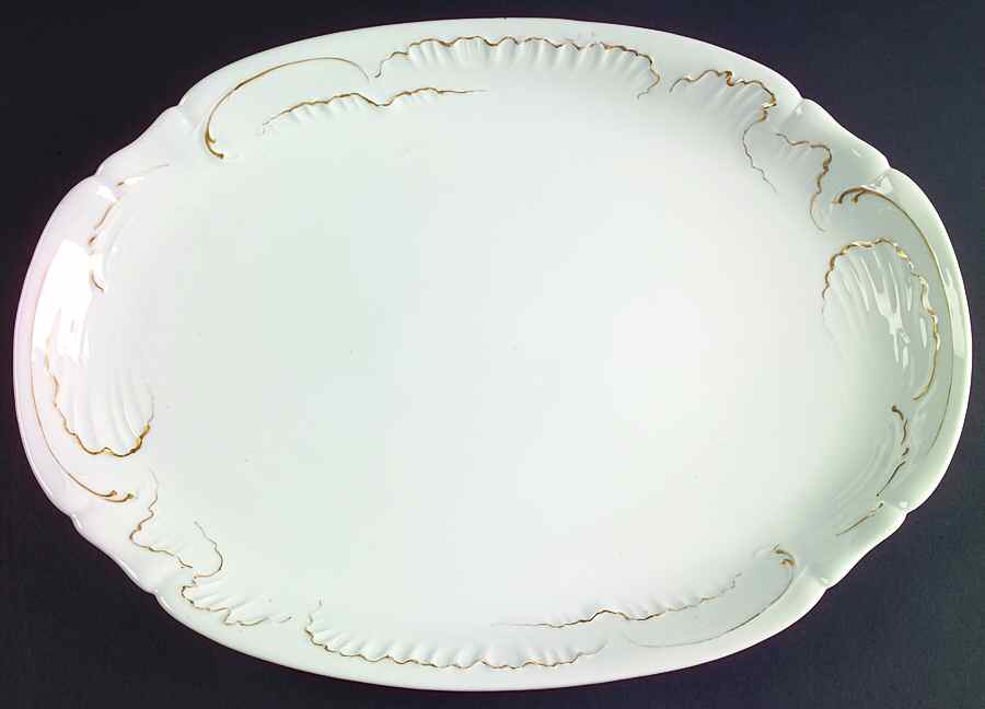 H3361 16" Oval Serving Platter by Haviland-1