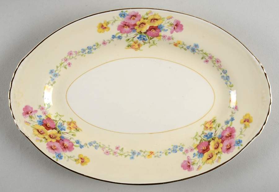 HLC2526 Relish/Gravy Underplate by Homer Laughlin -1