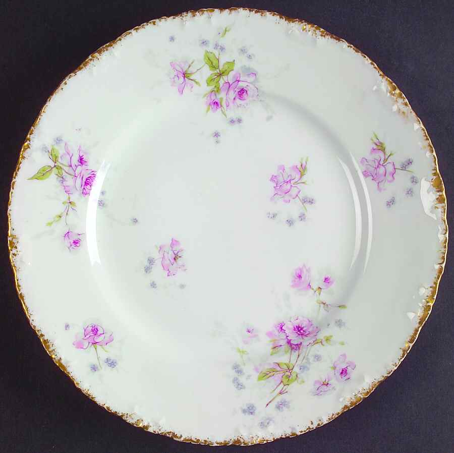 Schleiger 1015-8 Luncheon Plate by Haviland-1