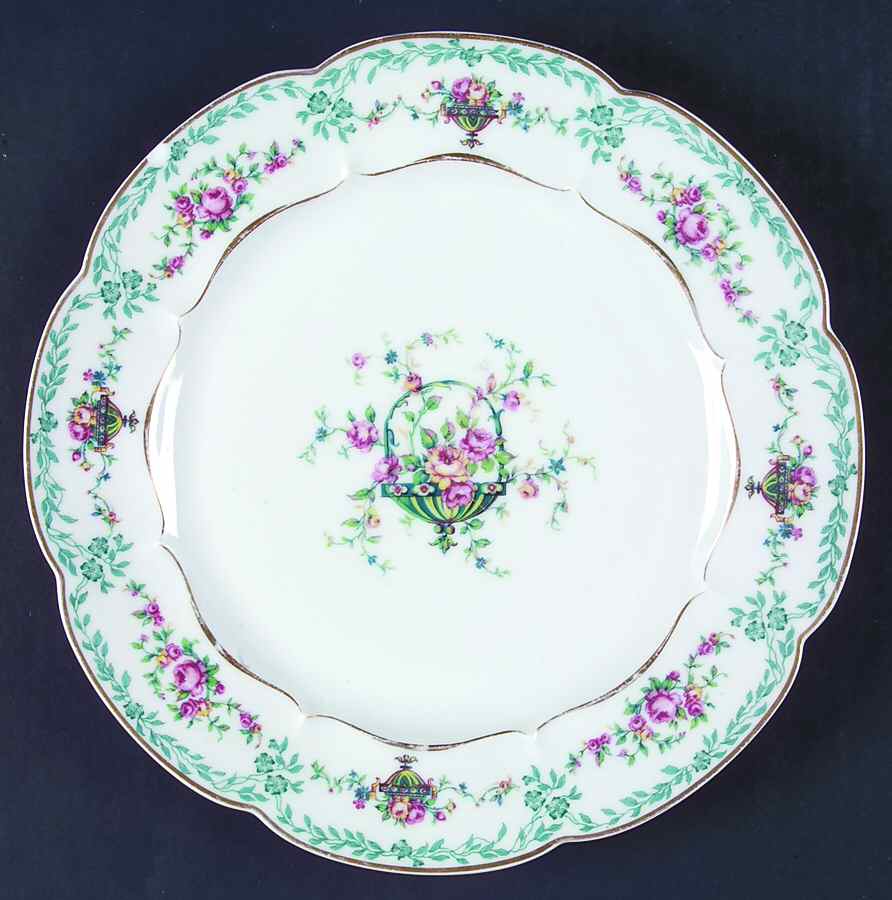 Schleiger 693-2 Dinner Plate by Haviland-1