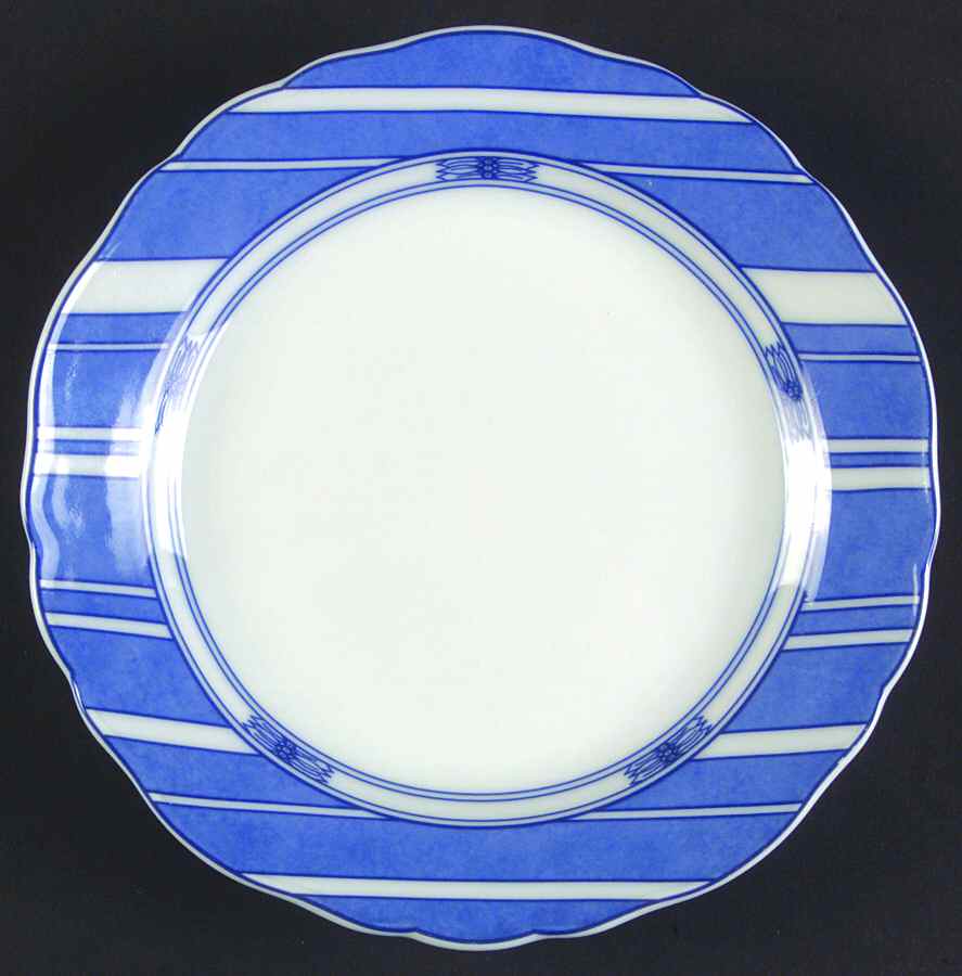 Scandic Blue Bread & Butter Plate by Hutschenreuther-1