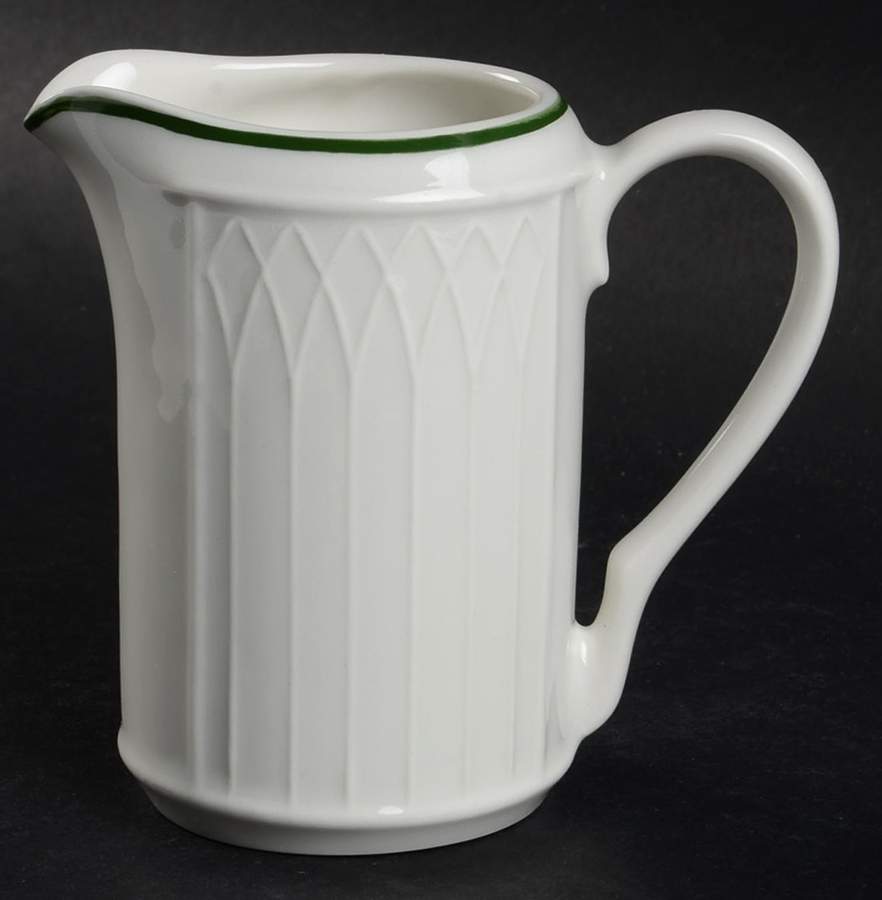 Kensington (Ameriwhite) Creamer by Homer Laughlin -1