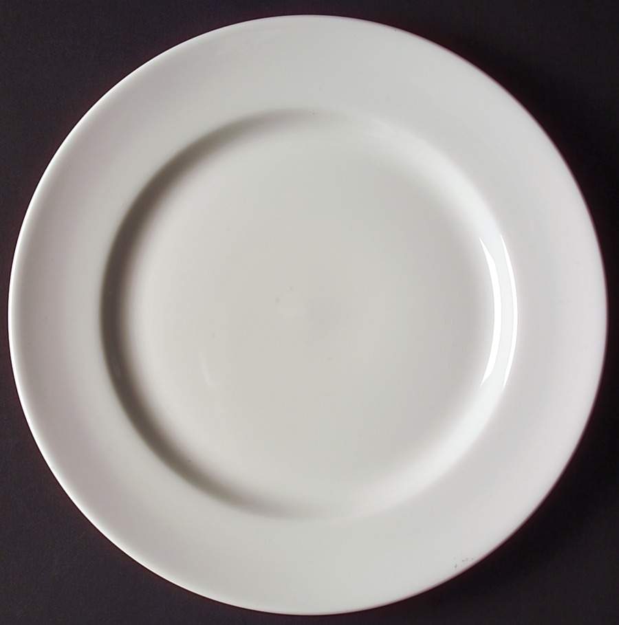 Pristine (Ameriwhite) Dinner Plate by Homer Laughlin -1