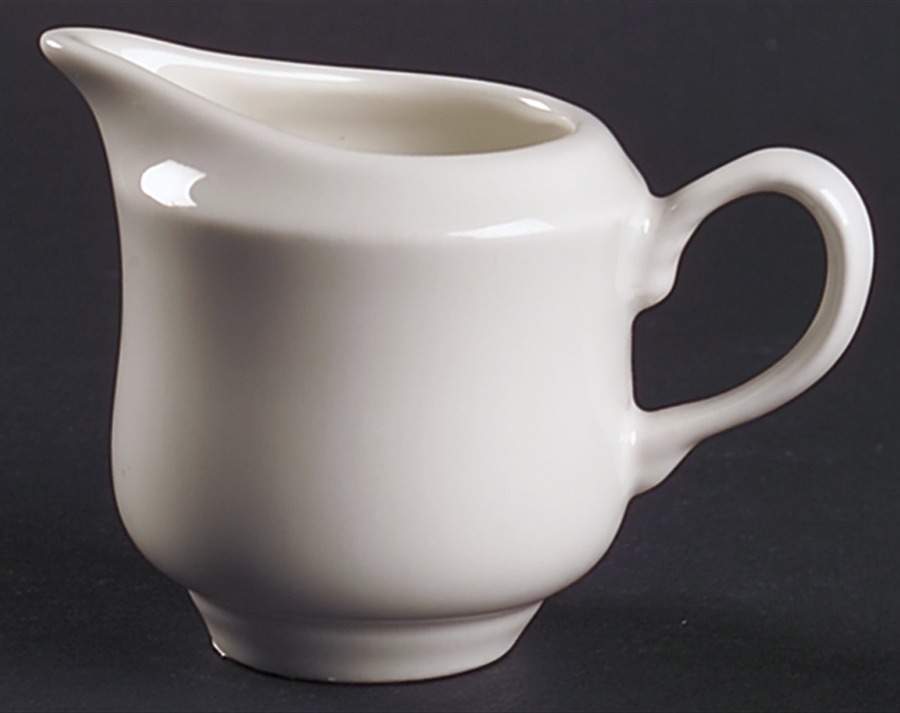 Pristine (Ameriwhite) Mini Creamer by Homer Laughlin -1