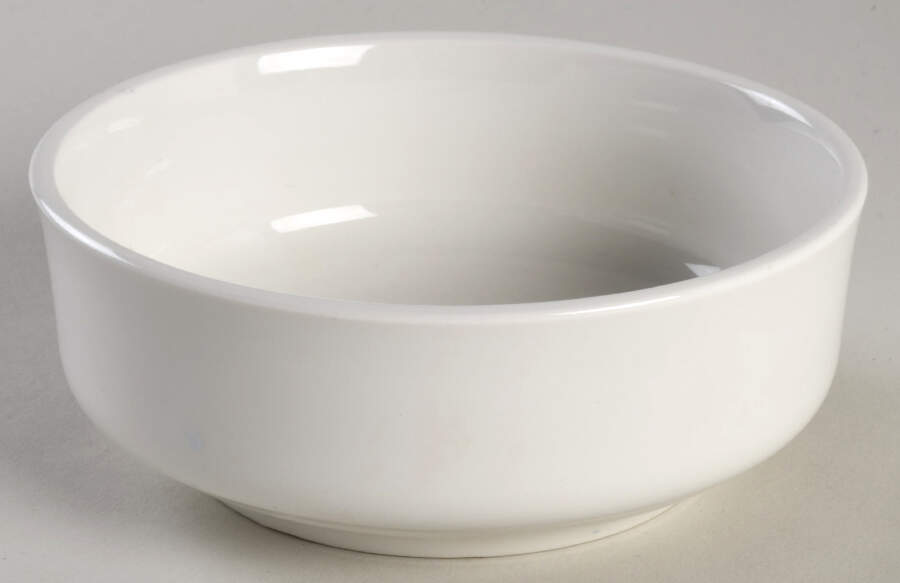 Pristine (Ameriwhite) Fruit/Dessert (Sauce) Bowl by Homer Laughlin -1