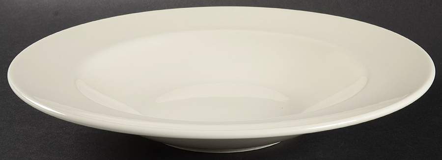 Pristine (Ameriwhite) 11" Individual Pasta Bowl by Homer Laughlin -1