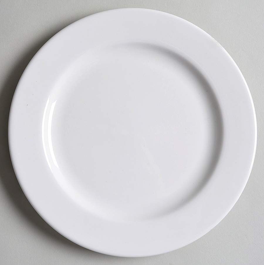 Pristine (Ameriwhite) Salad Plate by Homer Laughlin -1