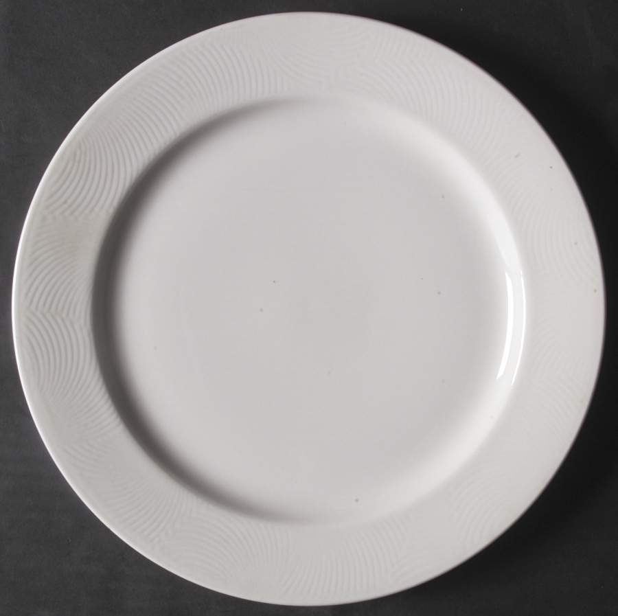Giza (Ameriwhite) Dinner Plate by Homer Laughlin -1