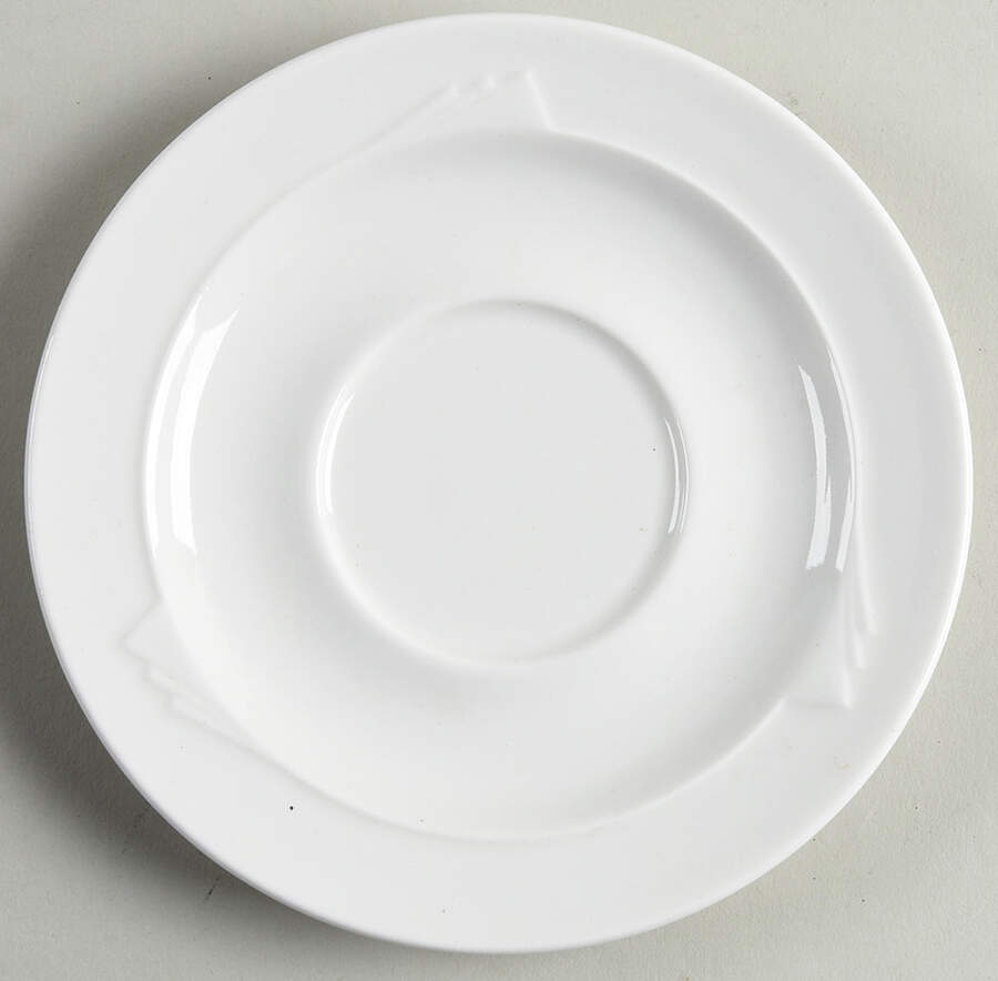 Milford (Ameriwhite) Saucer by Homer Laughlin -1