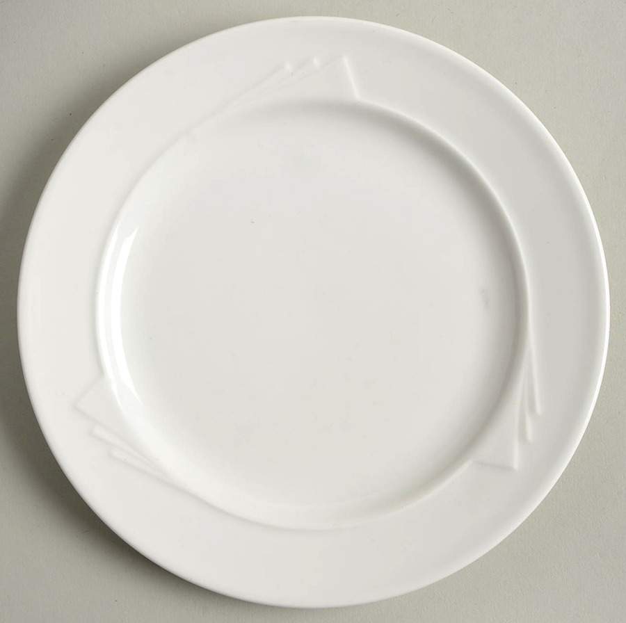 Milford (Ameriwhite) Dessert/Pie Plate by Homer Laughlin -1