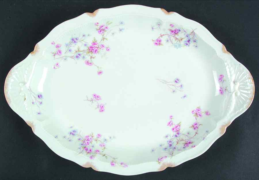 Schleiger 309-7 14" Oval Serving Platter by Haviland-1