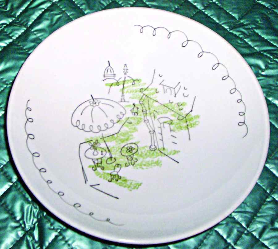 HAH17 9" Round Vegetable Bowl by Harmony House China-1