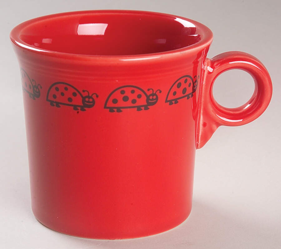 Fiesta Ladybug Mug by Homer Laughlin -1