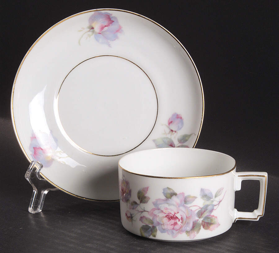 HC969 Flat Cup & Saucer Set by Heinrich - H&C-1