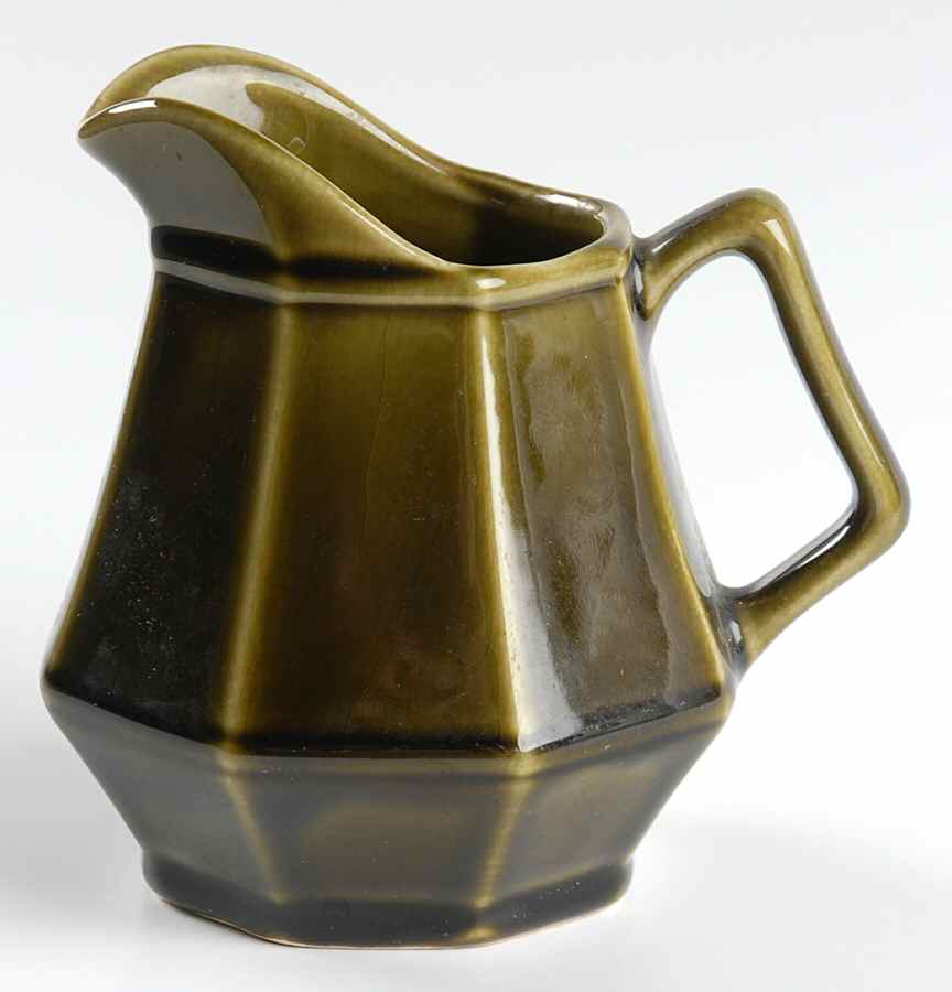 Americana Green Creamer by Homer Laughlin -1