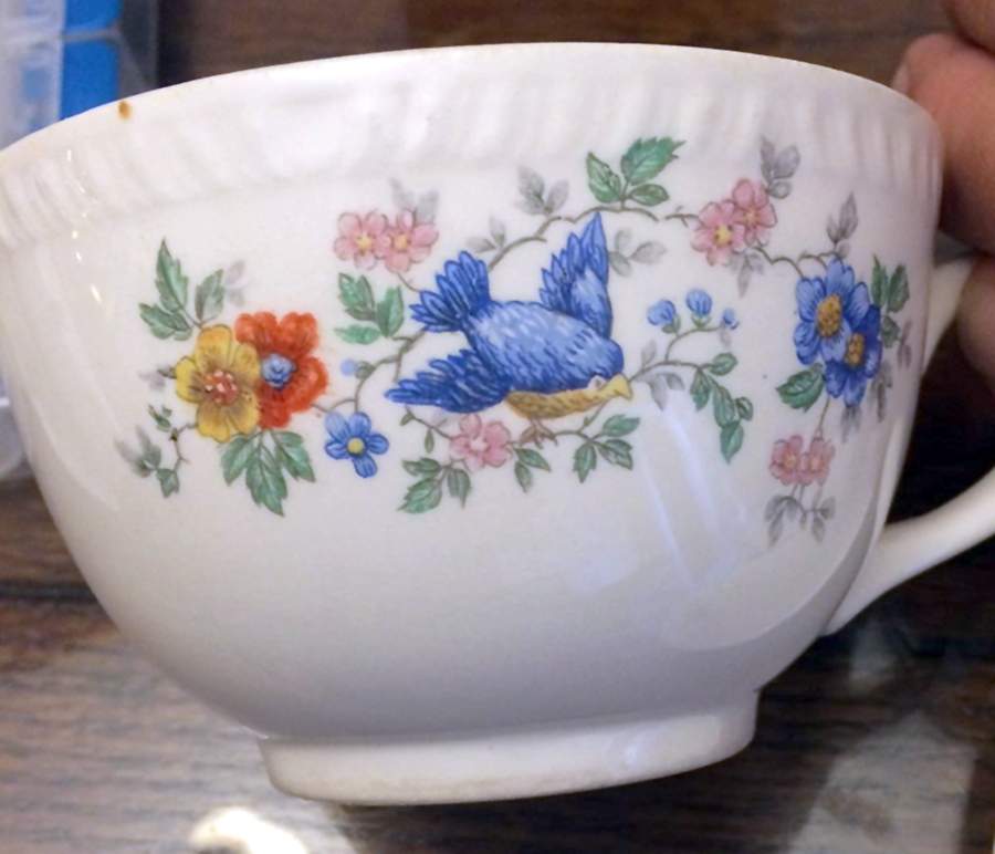 HLC3635 Flat Cup by Homer Laughlin -1