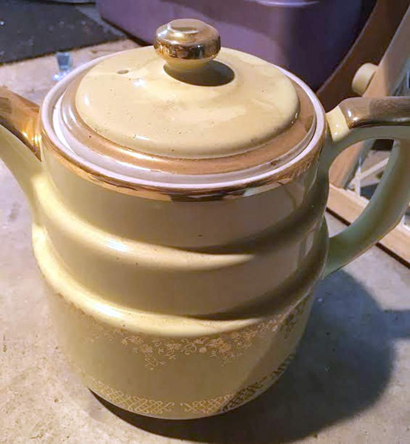 Gold Label Kitchen Ware Squiggle Large Terrace Coffee Pot & Lid by Hall-1