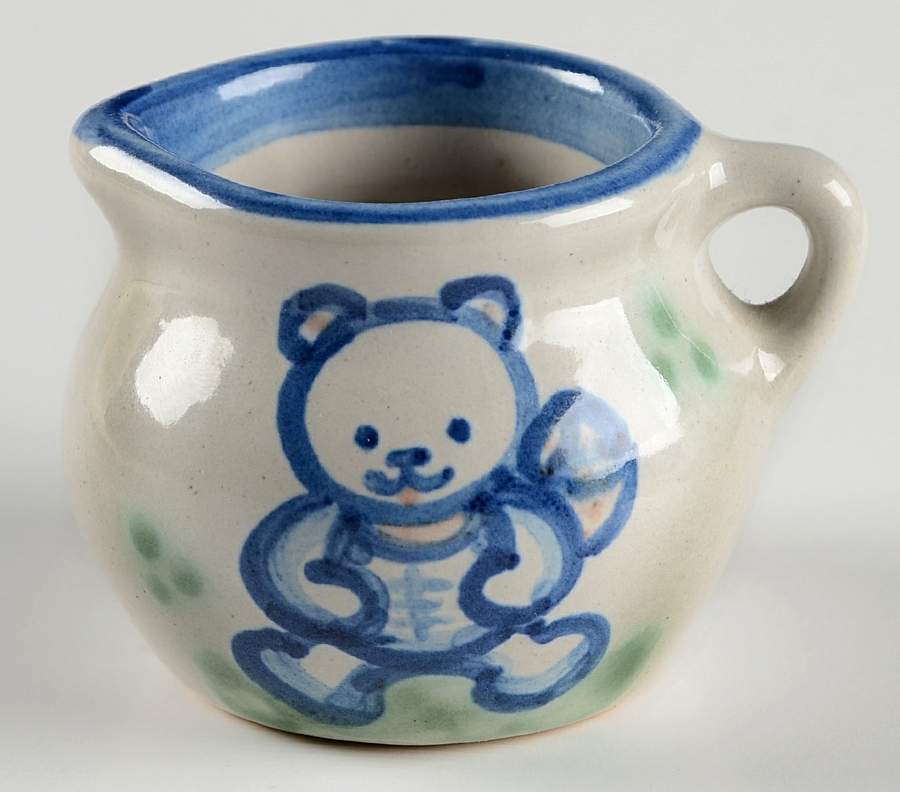 Teddy Bear Child's Creamer by M A Hadley-1
