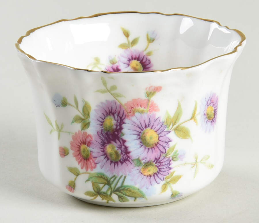 4149 (Scalloped) Individual Open Sugar Bowl by Hammersley-1