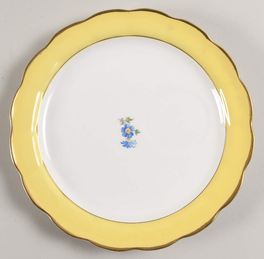 Buttercup No 2 Coffee Set (Scallop) Snack Plate by Hall-1