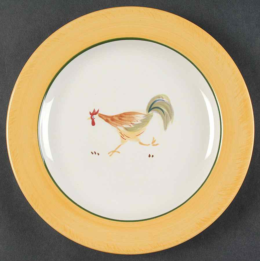 Oh La La Chicken Salad Plate by Home Trends-1