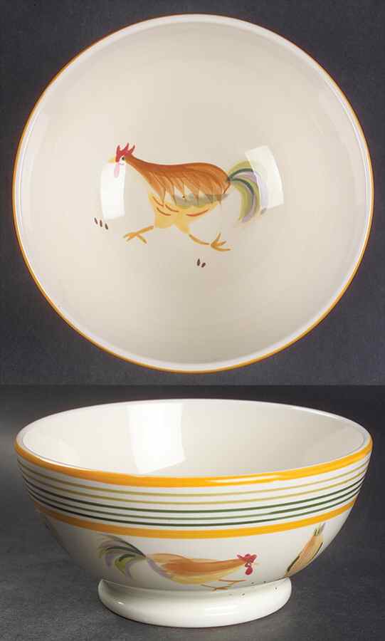 Oh La La Chicken Coupe Cereal Bowl by Home Trends-1