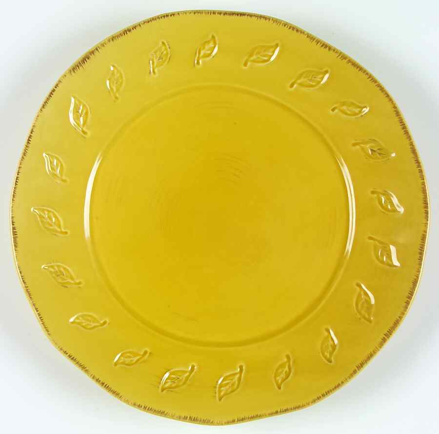 Gold Rooster Dinner Plate by Home-1