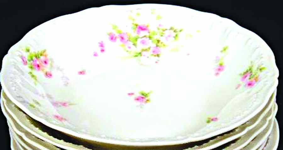 Schleiger 338-4 Coupe Soup Bowl by Haviland-1