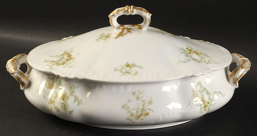 Schleiger 1169-2 Oval Covered Vegetable by Haviland-1