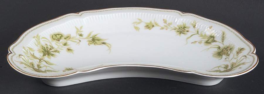 A La Corne Crescent Salad Plate by Haviland-1