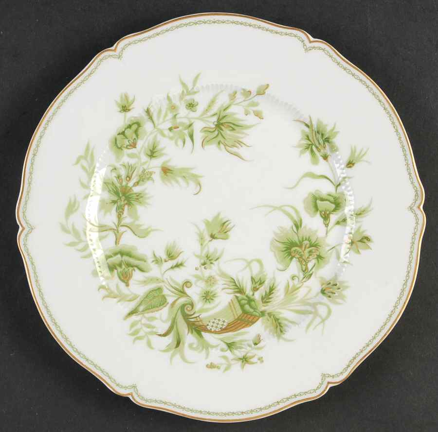 A La Corne Luncheon Plate by Haviland-1