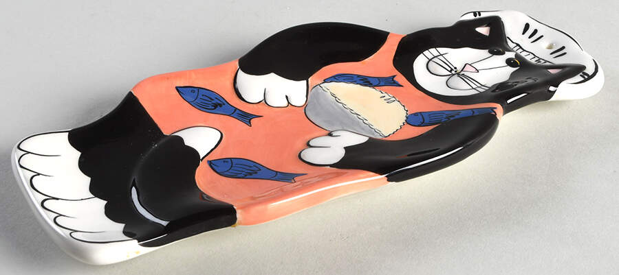 Catzilla Spoon Rest/Holder (Holds 1 Spoon) by Henriksen Imports-1