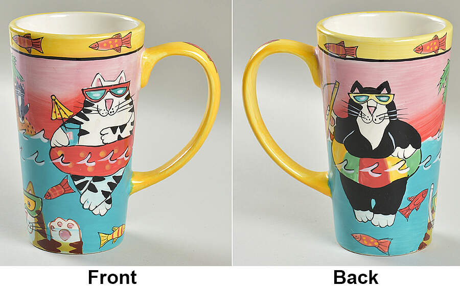 Catzilla Tall Mug by Henriksen Imports-1