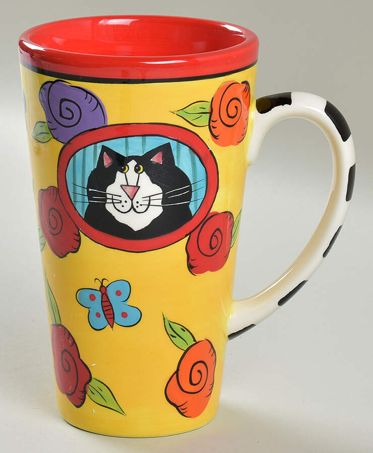 Catzilla Tall Mug by Henriksen Imports-1