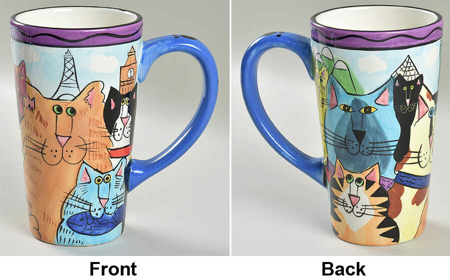 Catzilla Tall Mug by Henriksen Imports-1