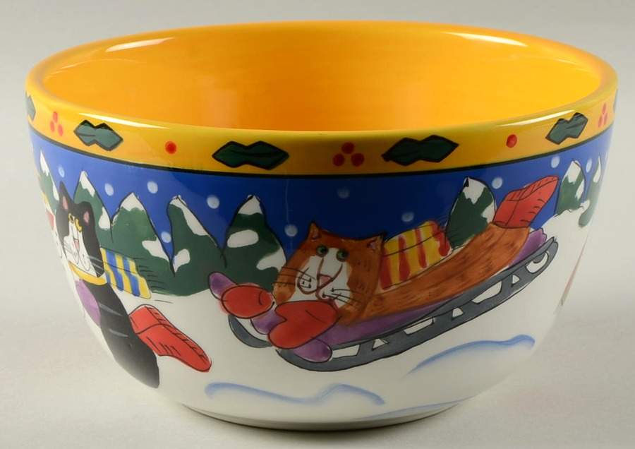 Catzilla 7" Mixing Bowl by Henriksen Imports-1