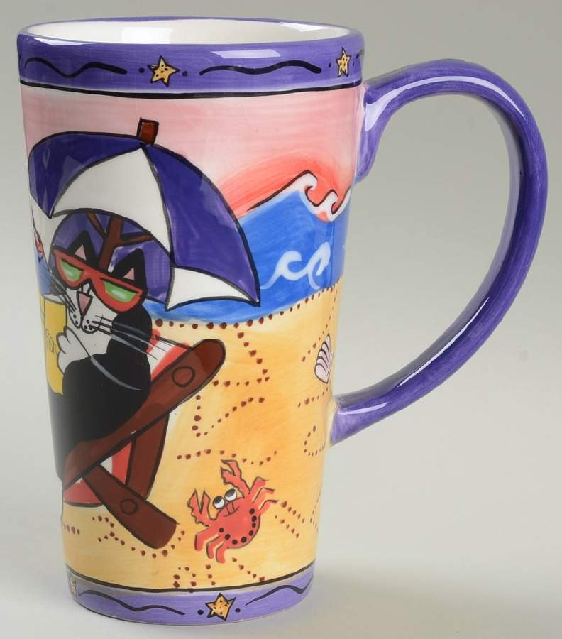 Catzilla Tall Mug by Henriksen Imports-1