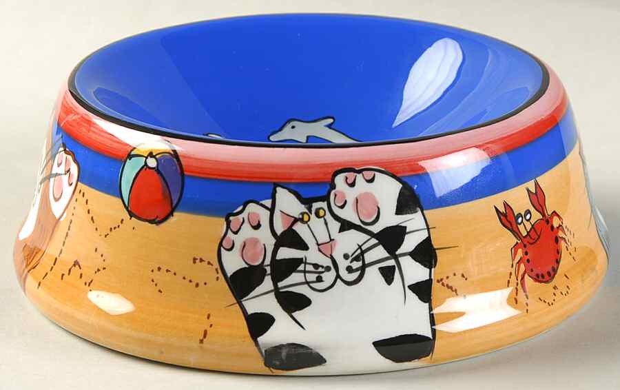 Catzilla Small Pet Bowl by Henriksen Imports-1